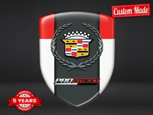 Cadillac Etichette Aziendali Adesivi Limitati Design Essenziale ST